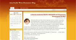Desktop Screenshot of blog.asia-studio.at